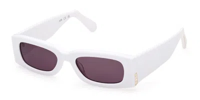 Gcds Gd0020 21a Men's Sunglasses White Size 52