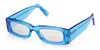 Gcds Plastic Sunglasses In Blue