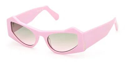 Gcds Gd0022 72p Men's Sunglasses Pink Size 53