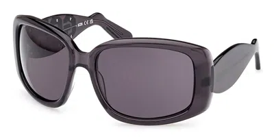 Gcds Gd0030 05a Men's Sunglasses Grey Size 63