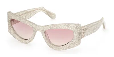 Gcds Gd0036 24u Men's Sunglasses Gold Size 54 In Multi