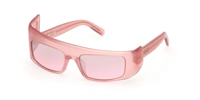 Gcds Gd0043 75t Men's Sunglasses Pink Size 53