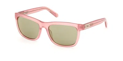 Gcds Gd0049 75q Men's Sunglasses Pink Size 55
