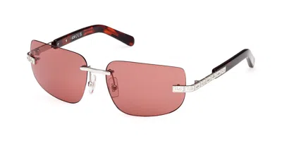 Gcds Gd0052 16s Men's Sunglasses Silver Size 60