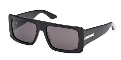 Gcds Gd0053 01a Men's Sunglasses Black Size 56