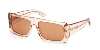 Gcds Gd0053 72e Men's Sunglasses Pink Size 56