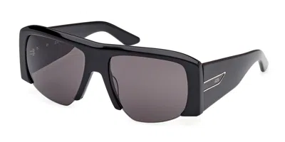 Gcds Gd0054 01a Men's Sunglasses Black Size 57