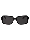 Gcds Black Acetate Sunglasses In Black