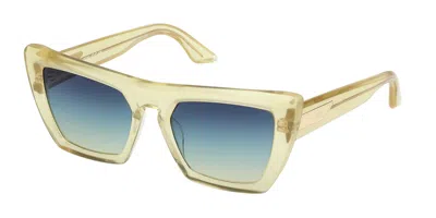 Gcds Gd0065 39p Occhiali Da Sole Gialli Per Donna
