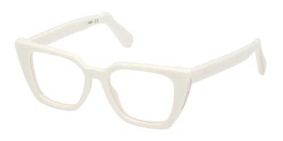 Gcds Gd5012 Women's Glasses, White, Size 50