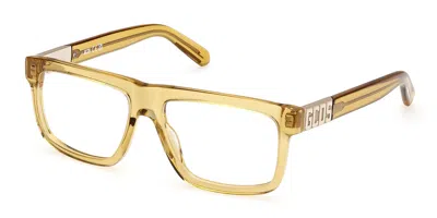 Gcds Gd5026 Men's Glasses, Yellow, Size 54