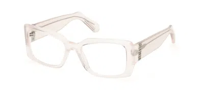 Gcds Gd5028 Men's Glasses, White, Size 53