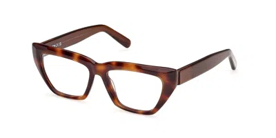 Gcds Gd5030 Women's Glasses, Tortoiseshell, Size 51 In Brown