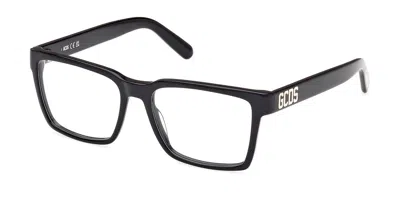 Gcds Gd5033 001 Occhiali Da Vista Neri Per Uomo (solo Montatura) In Black