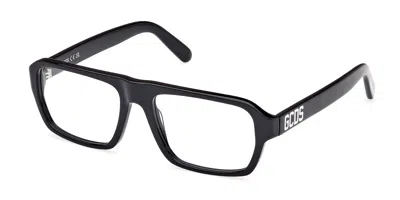Gcds Gd5038 001 Occhiali Da Vista Neri Per Uomo (solo Montatura) In Black