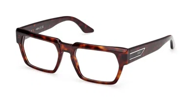 Gcds Gd5042 Men's Glasses, Tortoiseshell, Size 52 In Brown