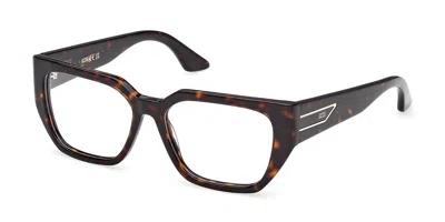 Gcds Gd5046 052 Occhiali Da Vista Tartarugatishell Per Donna (solo Montatura) In Brown