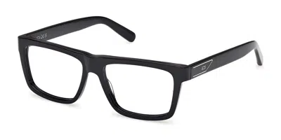 Gcds Gd5050 001 Occhiali Da Vista Neri Per Uomo (solo Montatura) In Black