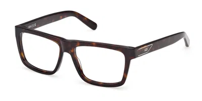 Gcds Gd5050 052 Occhiali Da Vista Tartarugatishell Per Uomo (solo Montatura) In Brown