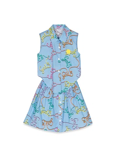 Gcds Girls' Mini Blouse And Skirt Set - Spring/summer Collection In Multi