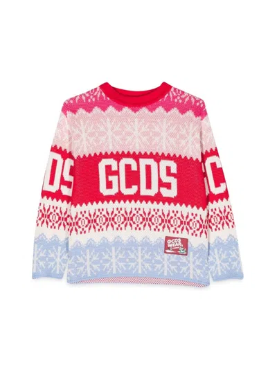 Gcds Girocoll Sweater In Multi