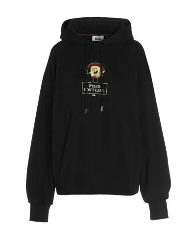 GCDS GCDS X SPONGEBOB GRAPHIC PRINTED DRAWSTRING HOODIE