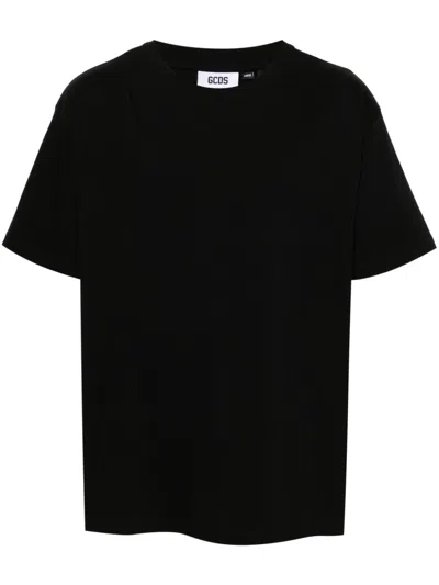 Gcds Graphic-print T-shirt In Black