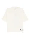 Gcds Graphic-print T-shirt In Neutral