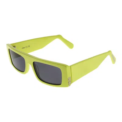 GCDS GREEN UNISEX SUNGLASSES