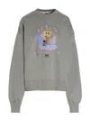 Gcds 'venus' Capsule Spongebob Sweatshirt In Grey