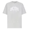 Gcds Man T-shirt Grey Size Xl Cotton In Grey