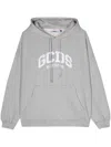 Gcds Gray Cotton Sweatshirt In Grey