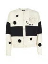 Gcds 헬로 키티 크로셰 가디건 In White