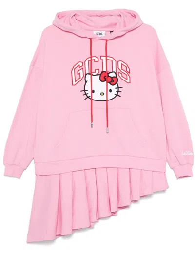 Gcds Hello Kitty Mini Dress In 55 Pink