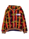 Gcds Hooded Jacket In Multi