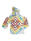 Gcds Hooded Sweatshirt In White