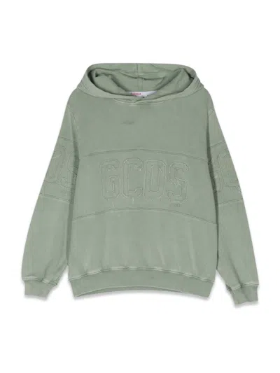 Gcds Hoodie In Green