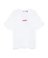 Gcds Embroidered-motif T-shirt In White