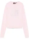 Gcds Ti Amo Bling Sweater In Multicolor
