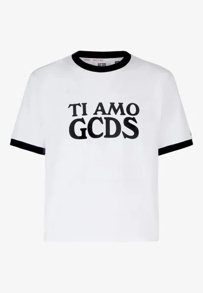 GCDS GCDS I LOVE YOU. GCDS BOXY