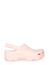 Gcds Ibex Logo-embossed Slingback Clogs In Pink