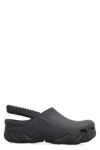 Gcds Embossed-logo Slingback Clogs In Black
