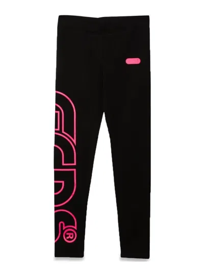 Gcds Kids' Jersey Stretch Girl In Black