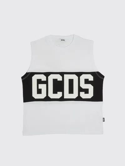 Gcds Junior T-shirt Kids Color White