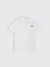 Gcds Junior シャツ ボーイ カラー ホワイト 1 In White