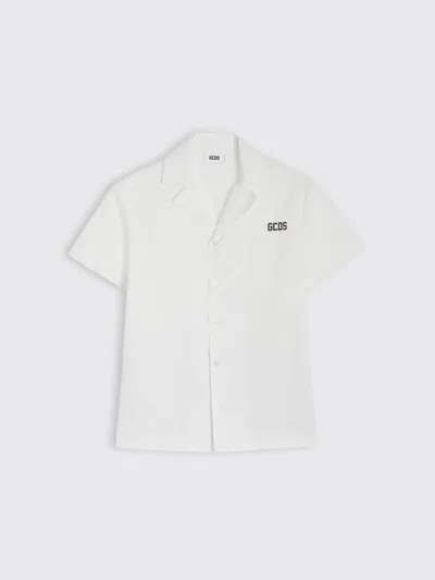 Gcds Junior Kids'  シャツ ボーイ カラー ホワイト 1 In White