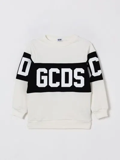 Gcds Junior Sweater  Kids Color Ivory In White