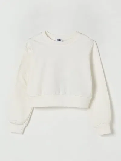 Gcds Junior Sweater  Kids Color White