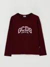Gcds Junior T-shirt  Kids Color Burgundy In Burgundy
