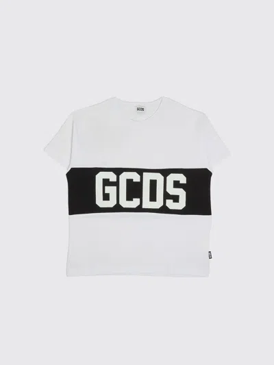 Gcds Junior T-shirt Kids Color White